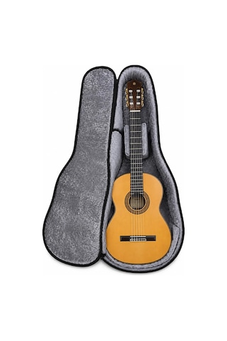 Solid Case Lux Klasik Gitar Gigbag Bej Gri