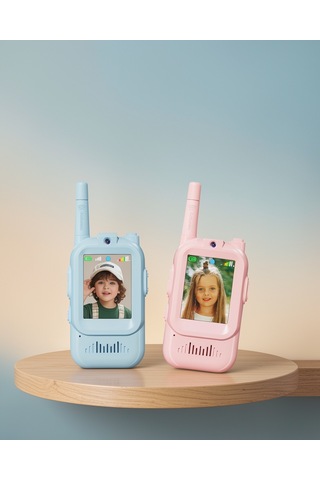Görüntülü Walkie Talkie Seti 3-12 Yaş İçin Uczzzvdo1telsiz-3