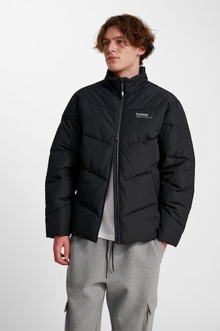 Hummel Short Puffer Jacket Siyah Unisex Ceket Siyah