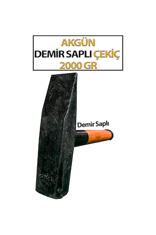 Çekiç Demir Saplı 2000 Gr Akgün