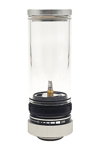 Geeksen Taşra Feneri Gazlı Alevli Lamba Kafası - Taşra, Kamp, Piknik İçin Taşınabilir, Verimli Yakıt Regülasyonu, Beyaz Beyaz