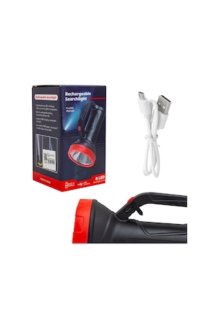 Powermaster Pm-14328 Xs-519 Şarj Edilebilir Power Ledli 2 Kademe El Feneri