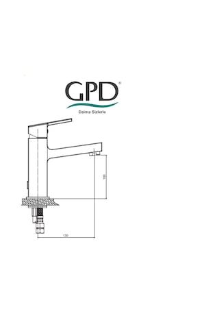 Gpd Ritmo MLB85 Lavabo Bataryası