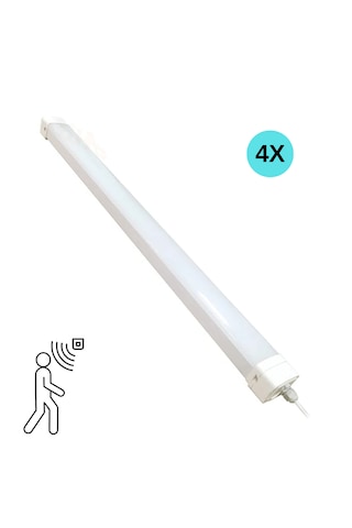 Forlife Osram Led Chıp 40w Ip65 Radar Sensör Etanj Armatür 4 Adet Beyaz
