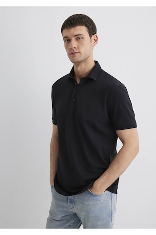 Mavi Siyah Erkek T-shirt M0612011-900 Siyah