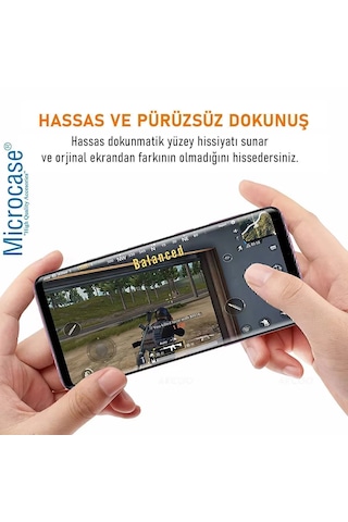 Microcase Samsung Galaxy Uyumlu Z Fold 8 Ultra İle Full Tpu Nano Ön Ekran Koruma Filmi - Ekm101