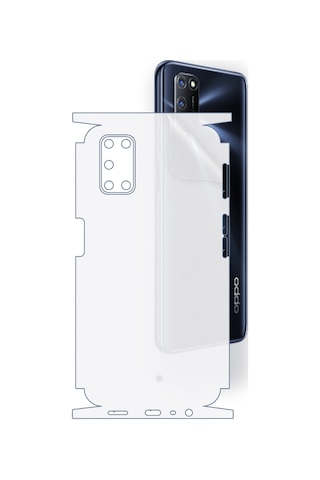 Oppo A92 Uyumlu Fullbody Arka Kaplama Hidrojel Koruyucu Film 00859485