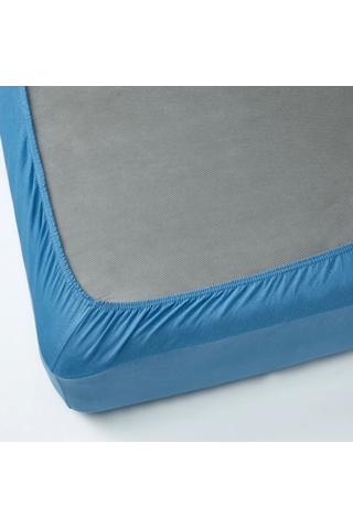Ikea Varvıal Tek Kişilik Çarşaf 80 X 200 Cm Mavi