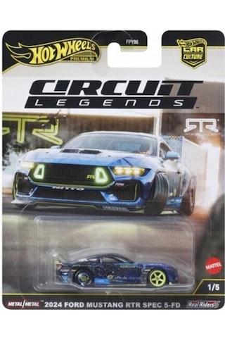 Hot Wheels Premium Cırcuit Legends 2024 Ford Mustang Rtr Spec 5-fd Fpy86 Jbk48 Çok Renkli