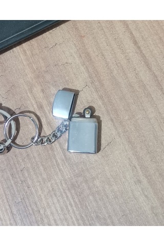 Mini Zipo Çakmak Şeklinde Anahtarlık Çakmak 4198