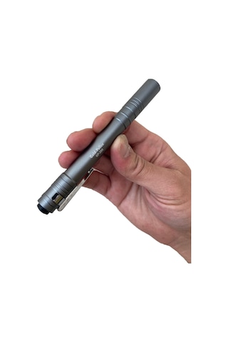 Gold Police Gp-206 Led Beyaz Işıklı Doktor Kalem Fener Gümüş