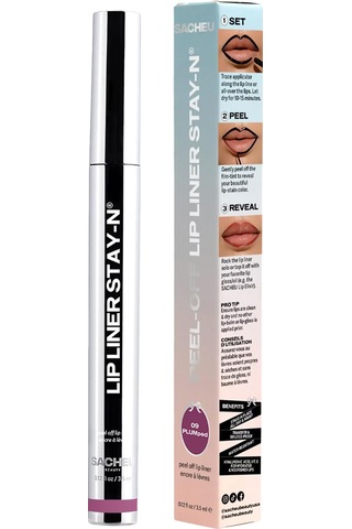 Sacheu Lip Liner Stay-n Soyulabilir Uzun Süre Kalıcı Dudak Çizgisi Belirginleştirici 09 Plumped 3.5ml 09 Plumped