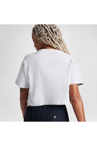 Converse Classic Kadın T-shirt Gri