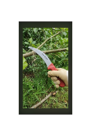 Plastik Saplı 27cm Dal Kesme Ot Biçme Testeresi - Pratik Bahçe Budama Aleti