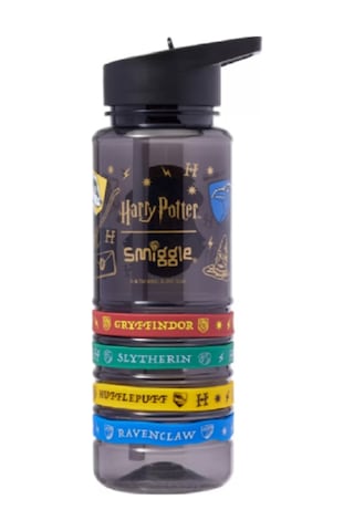 Smiggle Harry Potter Plastik İçecek Şişesi 750ml Siyah