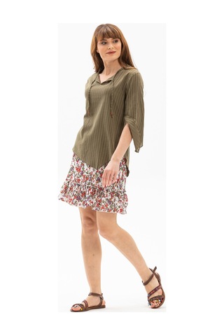 Rodos Gofre Bluz Haki Hk