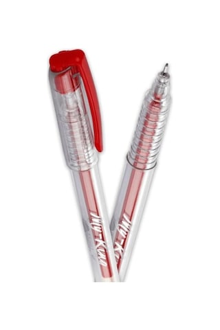 PENSAN MY-KING JEL METAL KLIPS KIRMIZI 0.5 12 Lİ