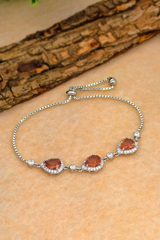 Silvera Telkari Renk Değiştiren Zultanit Taşlı Gümüş Bileklik Kadın Damla Modeli 925 Ayar St371 Gümüş