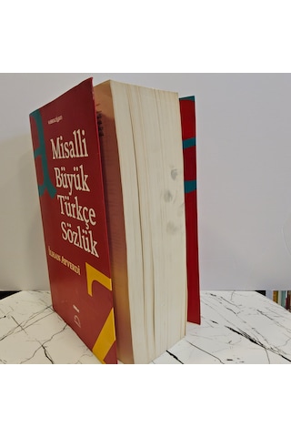 Misalli Büyük Türkçe Sözlük Tek Cilt İlhan Ayverdi 2.baskı