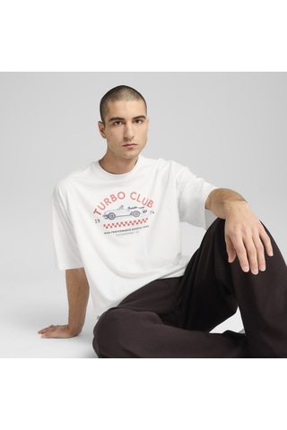 Puma Pl Graphic Tee 2 Beyaz Erkek T-shirt