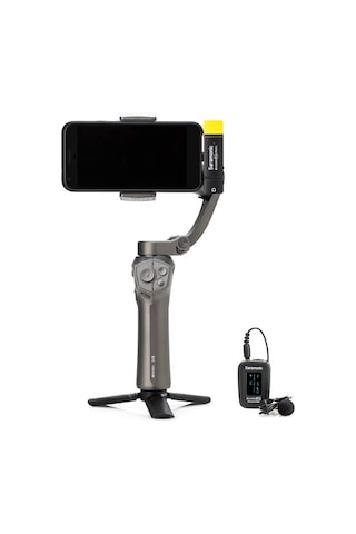 Saramonic Blink500 Pro B5 Mini Çift Kanallı Stereo Kablosuz Mikrofon, Şarj Kutusuyla Birlikte, Type-c Android Akıllı Telefon Apple Uyumlu MacBook Pc İçin Usb-c Bağlantı Noktası 3,5 Mm Kulaklık Çıkışı, Siyah