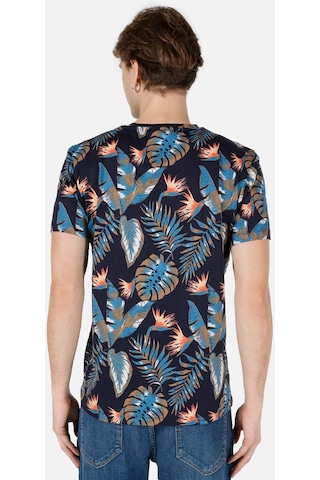 Colin's Colins Lacivertvert Erkek Tshirt K.Kol Cl1067731 Q1.V2 Nav Lacivert