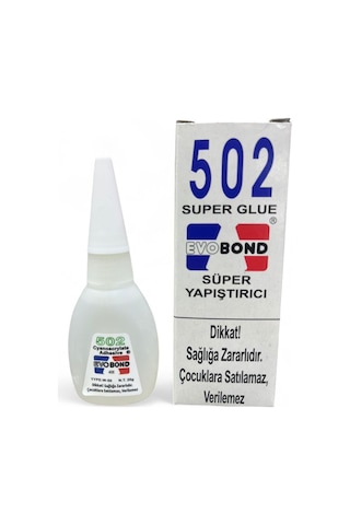 Evobond 502 Süper Hızlı Japon Yapıştırıcı 20 G