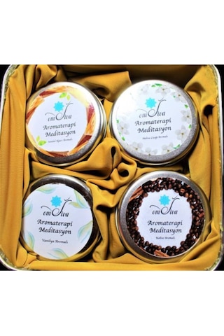 Enerji Artırıcı Aromaterapi Meditasyon Mumları Enerji Artırıcı