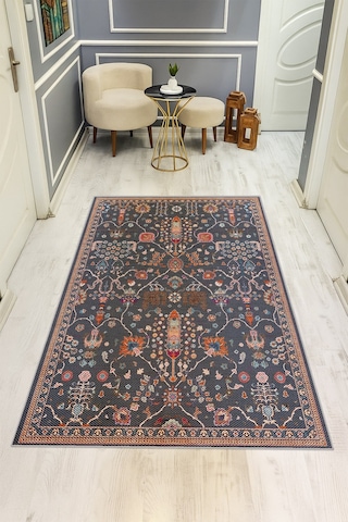 Modern Sisal Serisi Dijital Baskı Sisal Dokuma Halı Slh051 Renkli