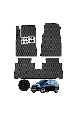 Chevrolet Captiva 2006-2011 Uyumlu Araca Özel Eva Oto Paspas Takımı