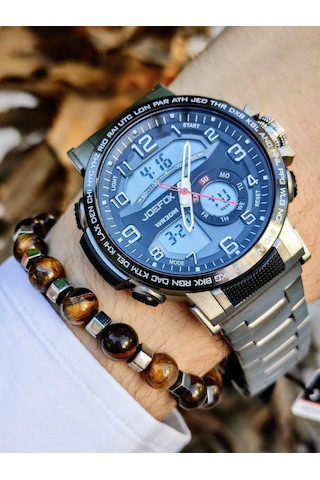 Joefox JOE-012-A Erkek Kol Saati + Bileklik