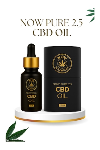 Now Pure 2.5 C B D Oıl Yağı 2.5% 20 Ml