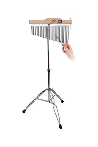 Midex Ch-255st Bar Chimes 25-bar Çanı Perküsyon Aleti 25 Ton Standlı