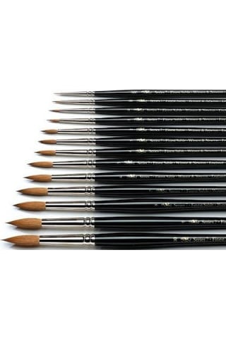 Winsor & Newton 7 Serisi Samur Tezhip Fırçası No: 1