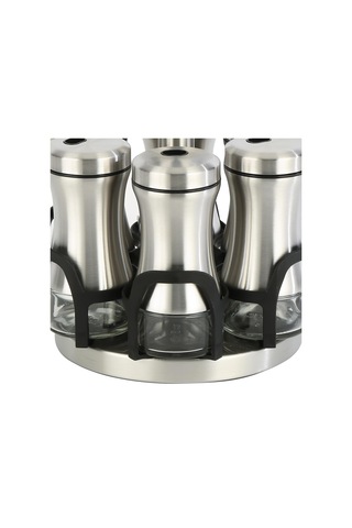 Vitale Gümüş Renkli 6'lı Baharatlık Seti Mtfk.0127