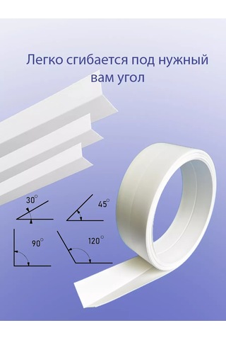 Net Pencere Ve Duvarlar İçin Plastik Rulo Köşe Bandı, Esnek 5m 50x50 243330290