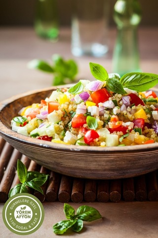 Yörem Afyon Diyetisyen Önerili Glütensiz Yüksek Proteinli Beyaz Kinoa Chenopodium Quinoa 250gr.