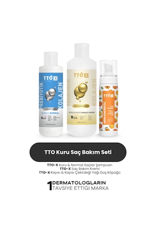 Tto Kuru Saç Bakım Seti