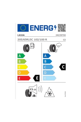 Lassa 205/65R15C 102/100R 6Pr M+S 3Pmsf Multiways-C Dört Mevsim Lastiği 2026