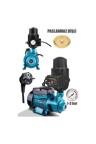 Deko Dktqb60 Elektrikli Paket Hidrofor Su Pompası 2 Kat 2 Daire