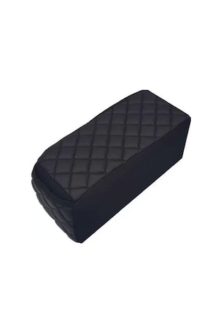 Araba Oto Kolçak Sünger Kolçak Kol Dayama Baklava Desen Siyah Deri Siyah Desen