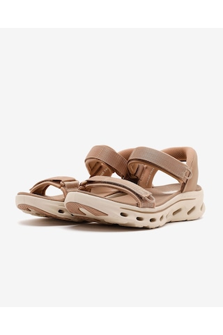 Skechers Go Walk Glıde-step 2.0 Sandal Kadın Bej Sandalet 141267 Tpe