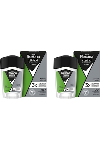 Rexona Men Clinical Protection Active Fresh Stick Deodorant 2 x 45 ML