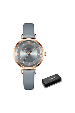 Curren 9079 Quartz Kadin Kol Saati Orjinal Kutusunda -mavi Rose Gold