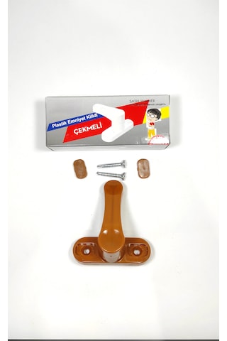 Pencere Emniyet Mandalı Kilidi Çocuk Kilidi Çekmeli Plastik A.khv