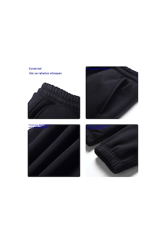 Erkek Düz Renk Spor Pantolon Günlük Pantolon Kahverengi