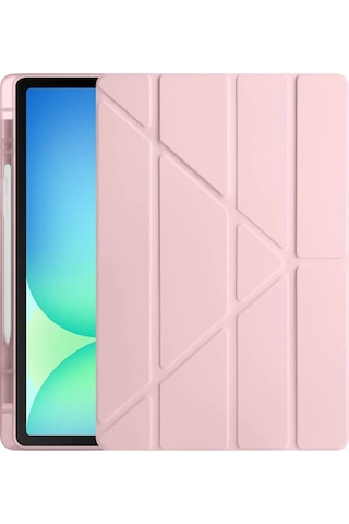 Newface Apple     Uyumlu iPad Pro 11 2024 Kılıf Kalemlikli Hugo Tablet Kılıfı -