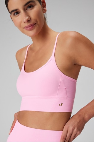 Jerf Gela Ayar Askılı Sport Bralet Neon Pembe 001