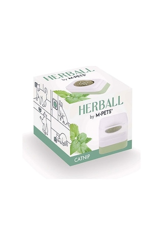 M-pets Bitkisel Catnip Topu Yeşil 4,5x4,5x4,7 Cm 244-50050.01