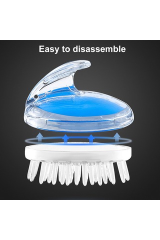 Vkemall Erkekler İçin Rahatlatıcı Kafa Masaj Fırçası - Saç Derisi Kan Dolaşımını Artırır